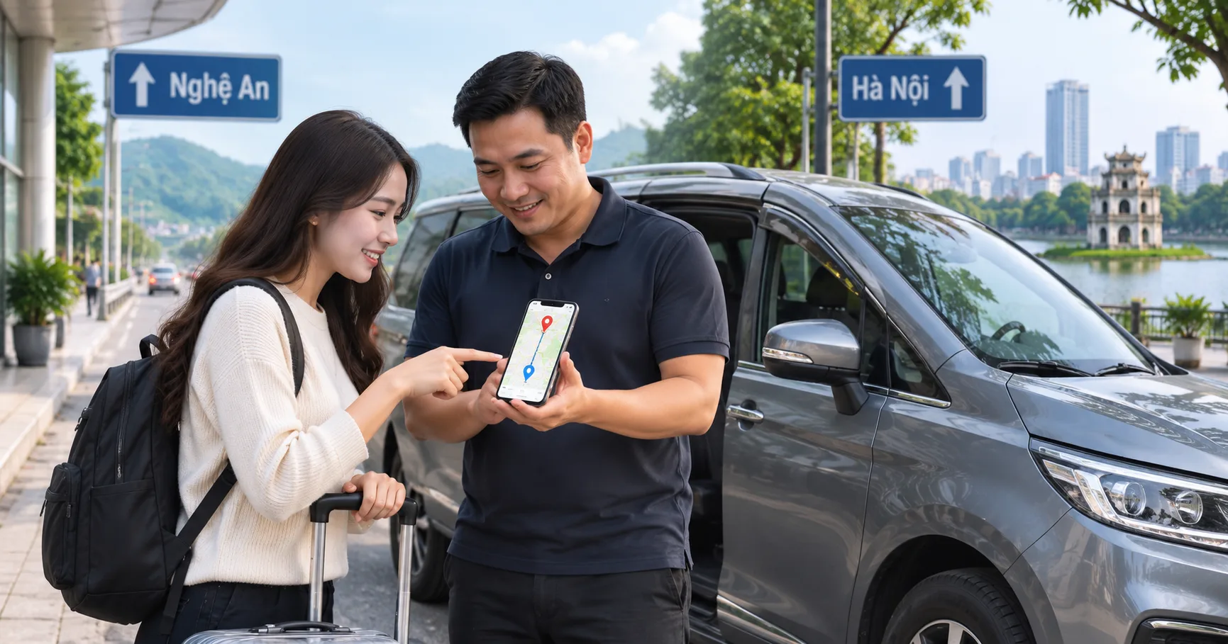 Cách Chọn Điểm Đón Trả Khi Đi Xe Ghép Nghệ An Hà Nội