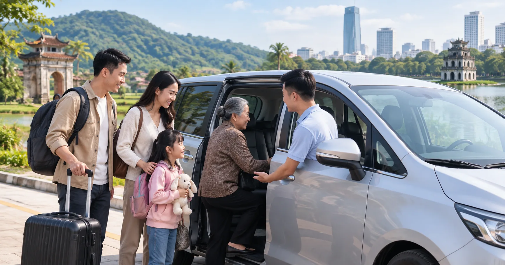Đi Xe Ghép Nghệ An Hà Nội Cùng Trẻ Nhỏ, Người Lớn Tuổi