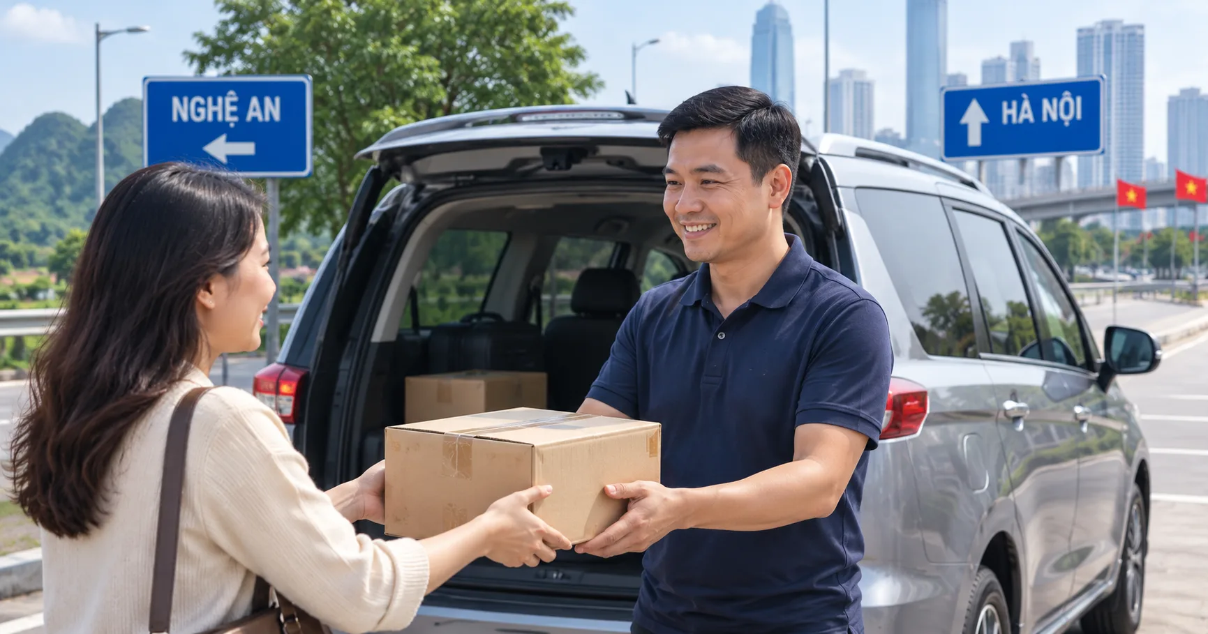 Gửi Hàng Theo Chuyến Xe Ghép Nghệ An Hà Nội Cần Lưu Ý Gì?